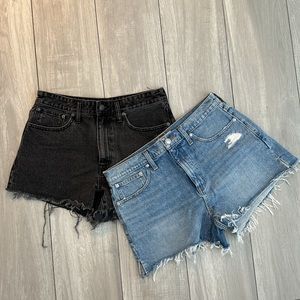 MADEWELL BUNDLE Denim Distressed Shorts